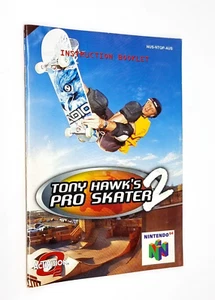 Tony Hawk's Pro Skater 2 Instruction Booklet Manual N64 Nintendo 64 AUS - Bild 1 von 2