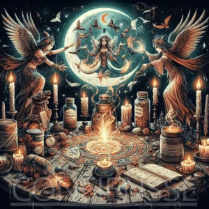 Charm Liebe Kraftvolles Ritual der Magie rot Paar Beziehung - schnell - Bild 1 von 4