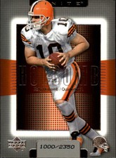2003 Upper Deck Finite Football Card #99 Kelly Holcomb /2350