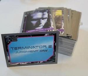 Terminator 2 Judgement Day Movie Set Cards w/ Case - Picture 1 of 8