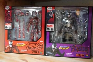 MAFEX No.088 Venom & No.118 Carnage Comic Versions Restocking Late November 2024 - Picture 1 of 21