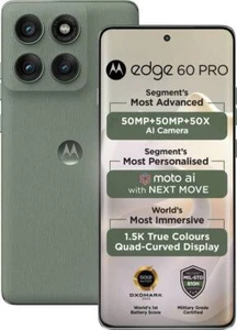 MOTOROLA Edge 60 Pro 5G (Grey 512GB 16GB RAM) Dimensity 8350 Global Version. - Picture 1 of 23