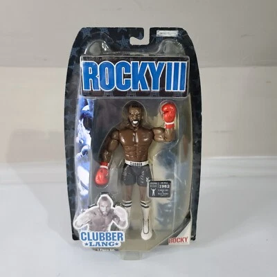 Figura de acción CLUBBER LANG Mr. T Fight Gear Variant Jakks Pacific Rocky III Foto 1 de 3