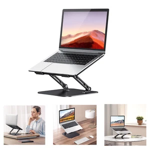 Portable Laptop Stand Foldable Notebook Laptop Riser Stand Holder Computer Desk - Picture 1 of 11