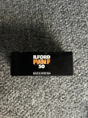 1-Roll Ilford Pan F 50 Plus 120 Black & White Film Exp 12/2003 - Image 1 of 3