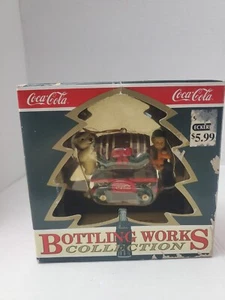 VINTAGE COCA-COLA CHRISTMAS ORNAMENT:”BARREL OF BEARS” BOTTLING-WORKS - Picture 1 of 9