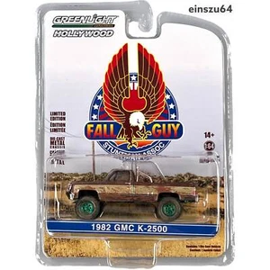 Greenlight - 1982 GMC K-2500 Sierra Grande - Fall Guy - 44965-F - Green Machine - Foto 1 di 2