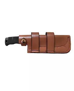 Fixed Blade Knife Holder Fits A Sog Seal Pup Knife Holster Leather Sheath. - Picture 1 of 6