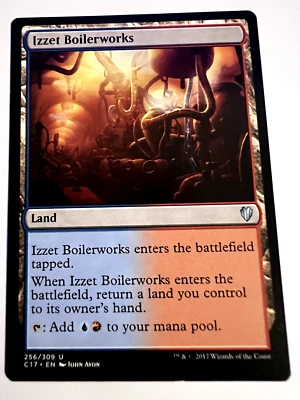 MTG Magic The Gathering Commander 2017 Izzet Boilerworks Uncommon LP - Image 1 of 2