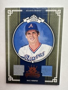 Dale Murphy 2005 Donruss Diamond Kings White Border Bronze Dual Jersey /200 SSP