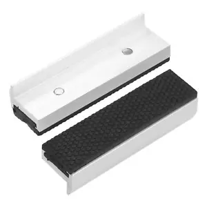 4" Aluminio Banco Tornillo Mordazas con Imán, Goma Almohadillas Cubiertas 1 Par - Imagen 1 de 7
