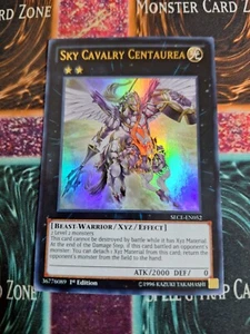 Yu-Gi-Oh! Sky Cavalry Centaurea SECE-EN052 Ultra Rare 1st Edition Near Mint - Picture 1 of 4