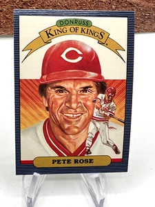 1986 Donruss King of Kings Pete Rose #653 Cincinnati Reds - Picture 1 of 2