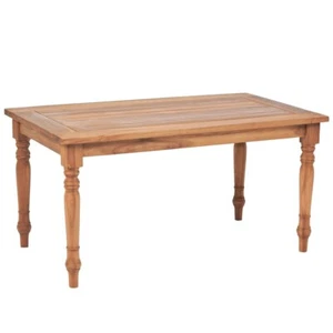 Batavia Couchtisch Kolonialstil Teak 90 x 50 x 45 cm - Bild 1 von 4