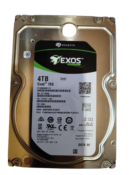 Seagate ST4000NM0115 4TB 7.2K 3.5" SAS HDD – Enterprise Server Hard Drive - Image 1 of 1