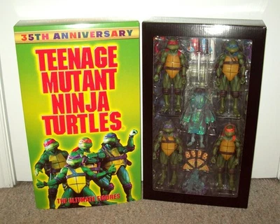 Película exclusiva de Neca TMNT 35 aniversario 1990 paquete de 5 Spirit Splinter agotada Foto 1 de 4