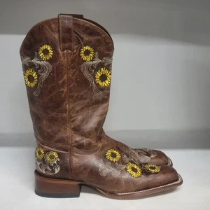 Shyanne Josie Western Boot Brown Womens Size 11M(READ DESCRIPTION) - Picture 1 of 11