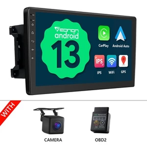CAM+OBD+Para Jeep Liberty 2008-2013 Android 13 Coche Radio Estéreo GPS Apple CarPlay - Imagen 1 de 22