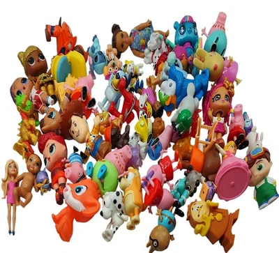 Bag of Vintage and New Toys Bluey Disney McDonalds Paw Patrol Lol Others Lot 61 - Image 1 of 4