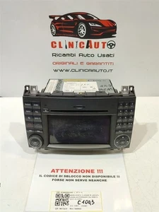 AUTORADIO PER MERCEDES Classe B W245 1° Serie A1699002400 640940 (05>11) - Foto 1 di 5