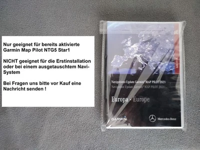Navi Update SD Karte Mercedes-Benz Garmin Map Pilot NTG5 Star1 Europa 2021 - Bild 1 von 2