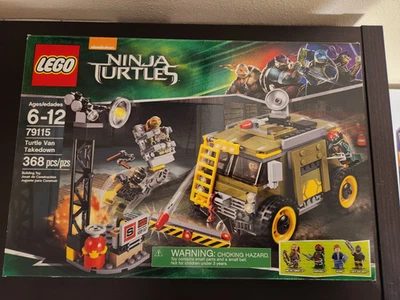 Lego Teenage Mutant Ninja Turtles Set Turtle Van Takedown 79115 99.9 COMPLETE - Image 1 of 3