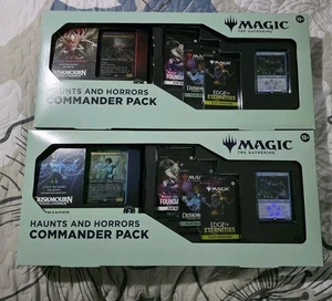 2x MTG Endless Punishment & Jump Scare Commander Deck Pack Haunts and Horrors - Foto 1 di 5