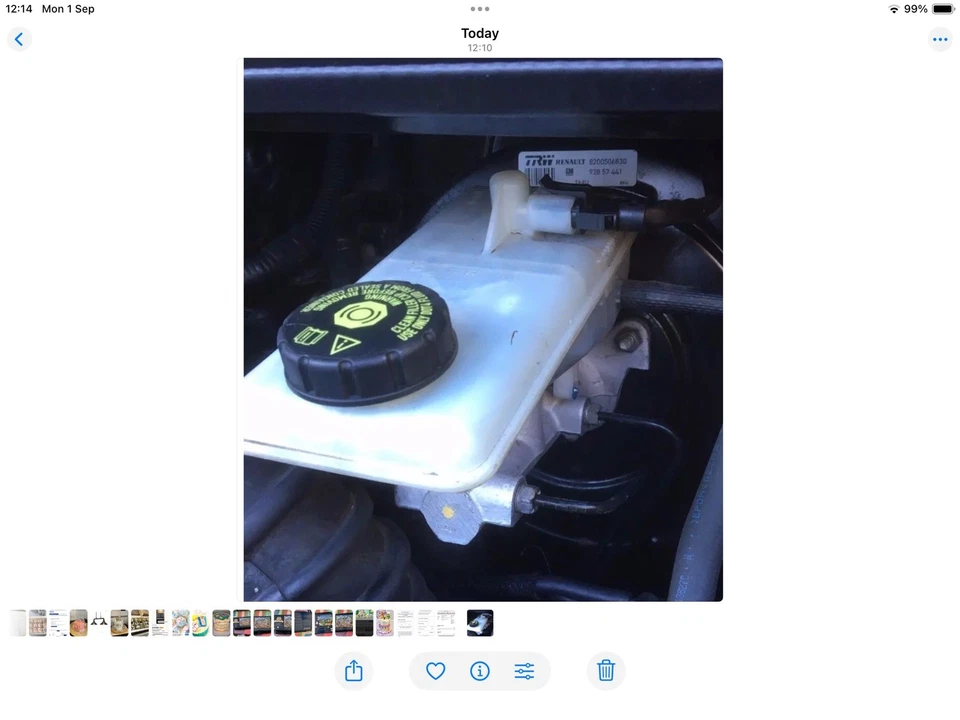 2.0 ABS freno cilindro maestro y servo vauxhall vivaro renault tráfico tráfico  Foto 1 de 1