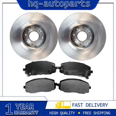 Rotores de disco delanteros + pastillas de freno de disco de cerámica para Suzuki Swift 2007 2008 2009-2015 Foto 1 de 4