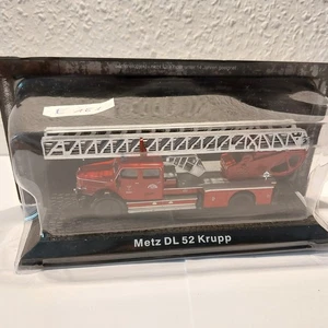 E151 Metz DL 52 Krupp 1:43 Spur 0  Feuerwehr Leiterwagen Drehleiter Feuerwehraut - Bild 1 von 4