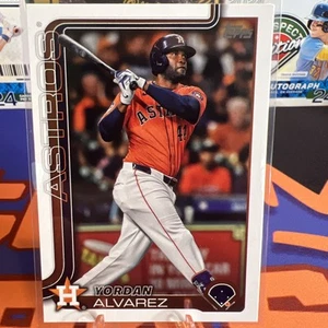2025 Topps Series 1 - Yordan Alvarez Companion Card, Super Box Exclusive CC-15 - Picture 1 of 10