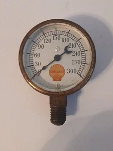 Medidor de presión de aceite Shellane de gas Steampunk Shell de colección - Imagen 1 de 4