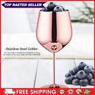 500Ml Stainless Steel Juice Goblet Drum Shape Red Wine Cup Copper Plating