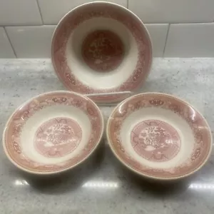 Royal China EE. UU. Juego de 3 cuencos sauce rosa sauce - Imagen 1 de 10