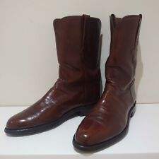 Lucchese Cowboy Boots Dark Brown size 10.5D