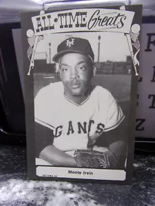 All Time Greats TCMA Postcard Monte Irvin - Picture 1 of 1