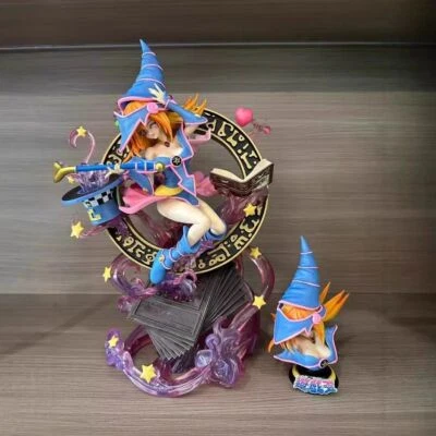Yu-Gi-Oh! Dark Magician Girl Action Figure Model Statue Toy W/Half Body Figurine - Image 1 of 4