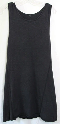 Vestido Lululemon Gris Oscuro Saludo a Savasana Sin Mangas Talla 8 Usado en Excelente Condición Foto 1 de 4