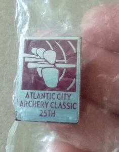 Atlanta City Archery Classic 25th Anniversary Lapel Pin - Picture 1 of 2