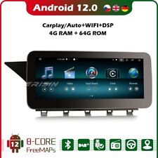 Produktbild - 10.25"CarPlay 64GB Android 12 DAB+Autoradio GPS IPS Mercedes Benz GLK-Class X204