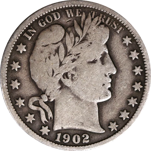 1902-P Barber Half Dollar Great Deals From The Executive Coin Company Cover