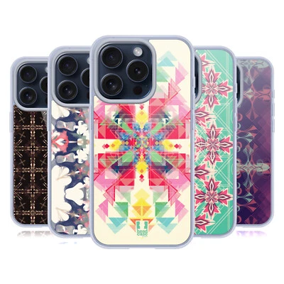 HEAD CASE DESIGNS KALEIDOSCOPE PRINT SOFT GEL CASE FOR APPLE iPHONE PHONES - Image 1 of 4