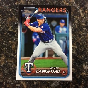 Serie de actualización Topps 2024 - #US151 Wyatt Langford (RC) - Imagen 1 de 2