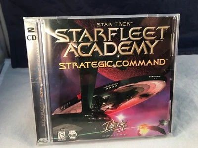 Star Trek: Starfleet Academy Strategic Command (PC, 1997) Very Fine Discs - Image 1 of 4