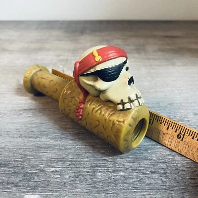 2006 McDonald's Happy Meal TOY PIRATES OF THE CARIBBEAN SKULL TELESCOPE #5 - Image 1 of 4