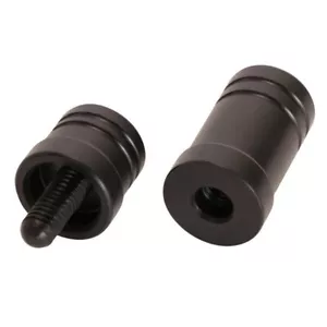 5/16 x 18 Pool Queue Stick Gelenkschutz Set Stecker & Buchse Kunststoff - schwarz - Bild 1 von 1