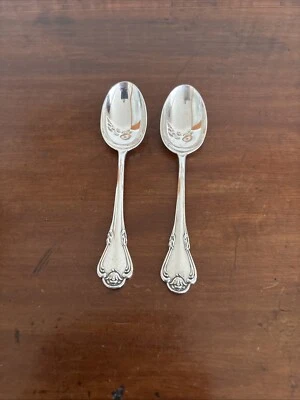 2 cucchiaini in argento 925 Camusso San Marco - Immagine 1 di 4