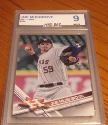 JOE MUSGROVE Rookie****2017 TOPPS****MINT 9*****PADRES--PIRATES--Mad Dog - Image 1 of 2