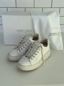 JIMMY CHOO DIAMOND LIGHT MAXI/F LADIES SNEAKER UK 6 EU39 - Picture 1 of 9