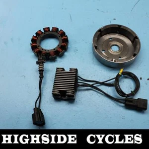 1430 02 HARLEY-DAVIDSON DYNA ROTOR MAGNETO STATOR VOLTAGE REGULATOR - Picture 1 of 15